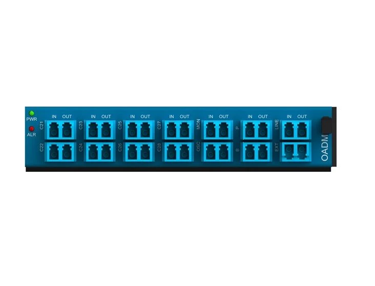 Optical Input/Output Multiplexer for Telecommunications OADM-8V/8-100