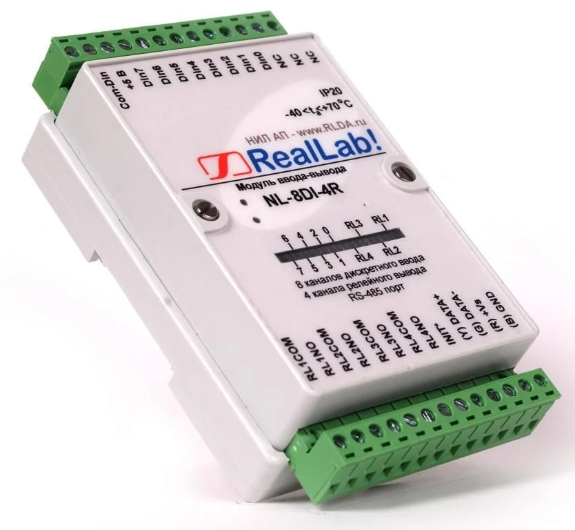 وحدة الإدخال والإخراج الرقمي NL-8DI-4R