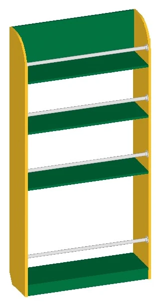 Sports Hall Storage Rack for Sports Equipment Art. S.04.27