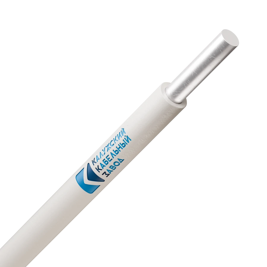سلك أحادي النواة بمادة الألمنيوم مع عزل PVC ، نموذج APUV