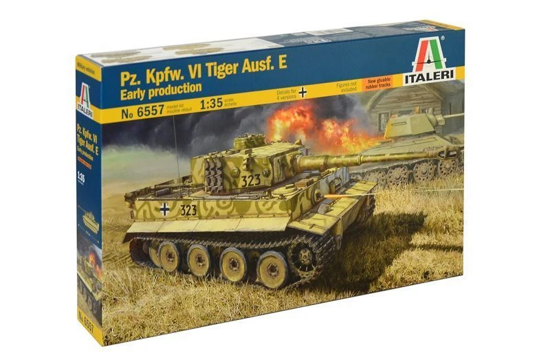 Easy-to-Build Model Kit Pz.Kpfw.VI TIGER Ausf.E Early Production