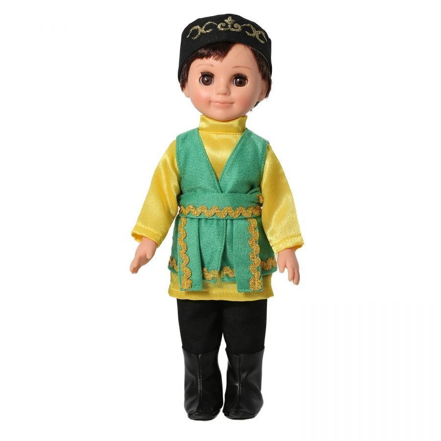 Plastic Doll Boy in Tatar Costume, V3914