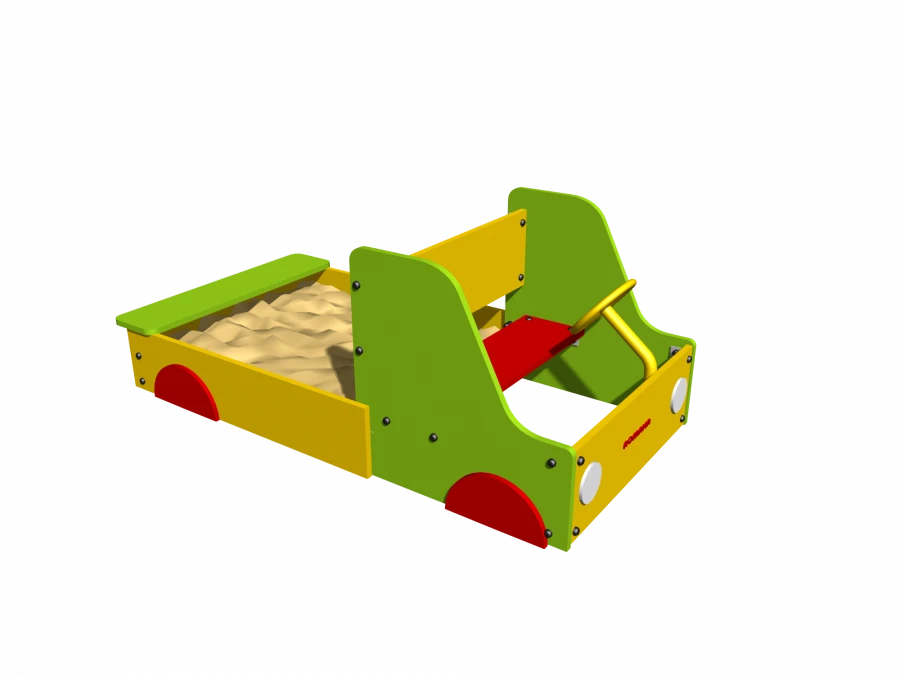 Sandpit "Car" Romana 111.03.00 for Children's Outdoor Play