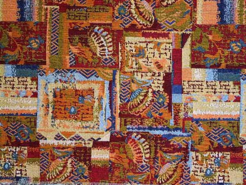 Quilted Jacquard Upholstery Fabric, Art. 392000