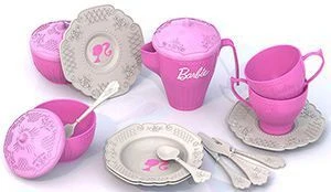 Barbie Tea Set for Kids (18 Pieces in a Bag)