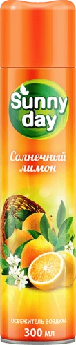 Air Freshener "Sunny Day" "Sunny Lemon" Aerosol Spray
