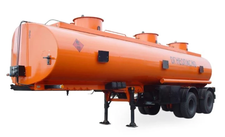 Semi-Trailer Tank for Petroleum Products PPC NEFAZ 9693 with Pump Installation
