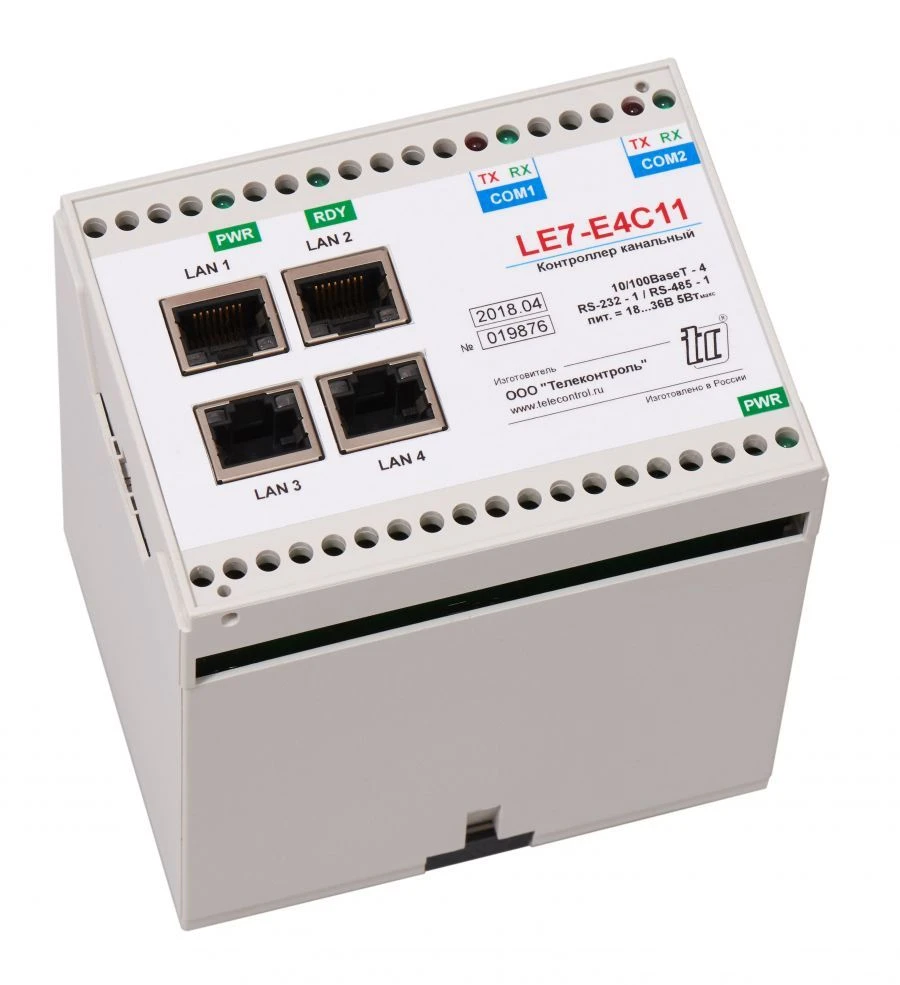 وحدة التحكم LE7-E4C11 لشبكات الاتصالات الصناعية
