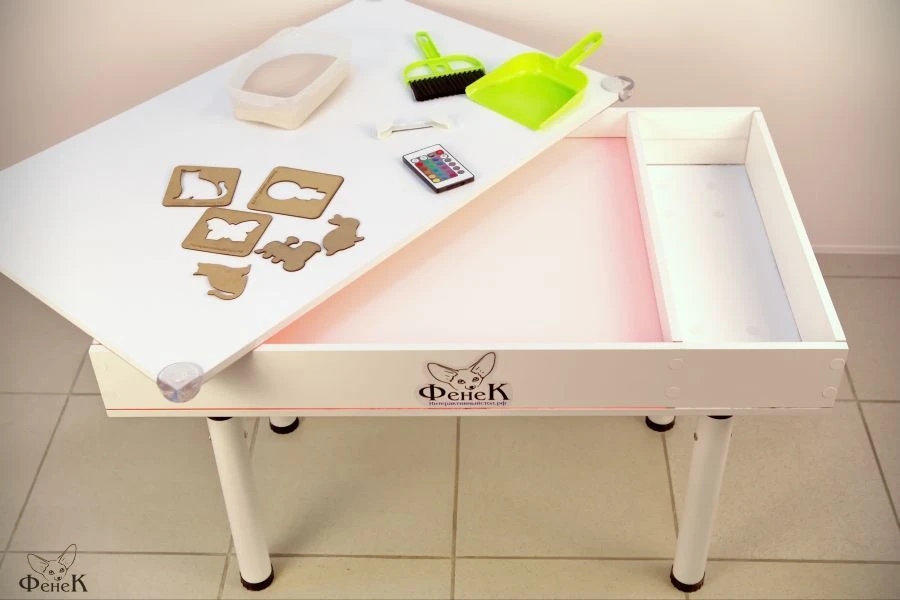 طاولة ضوء للرسم بالرمال فنيك