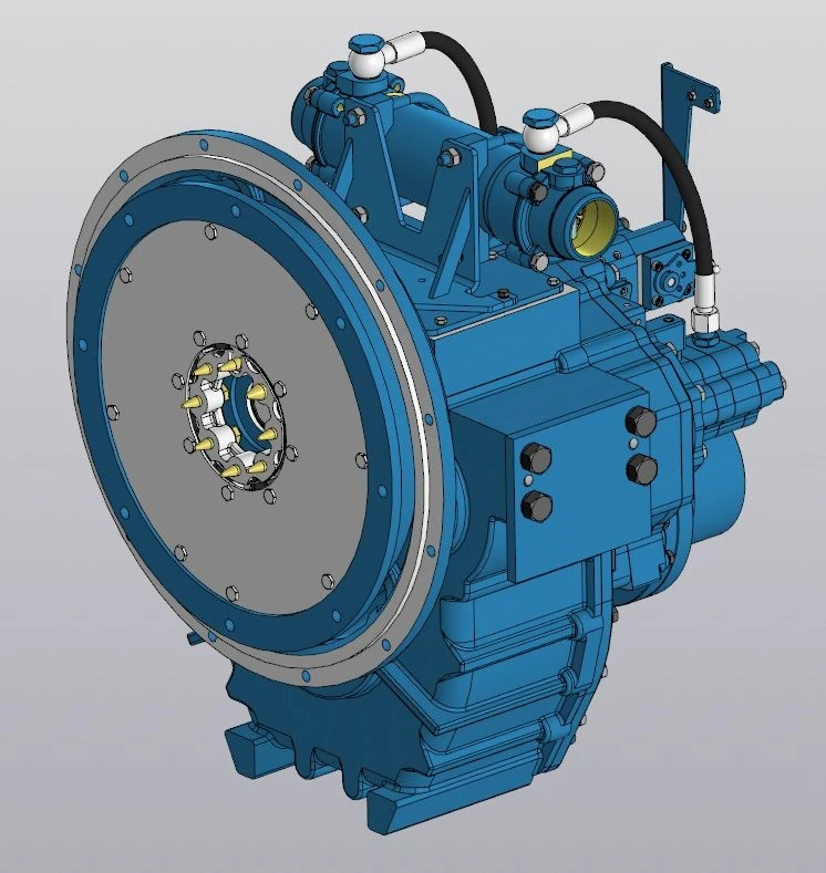 Reverse Gearbox Transmission RRF-160-3.4-RC/RKO/U/M-000 for Marine Applications
