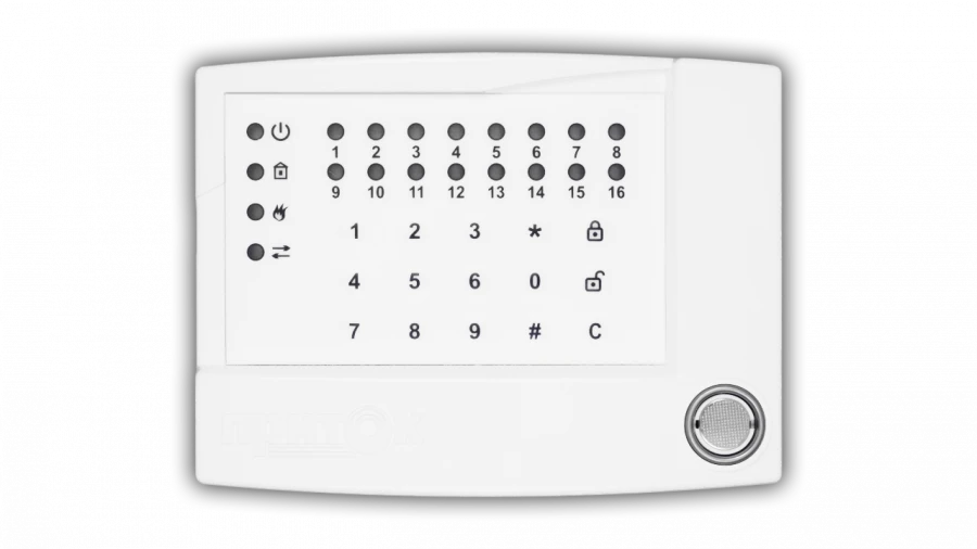 لوحة مفاتيح 16 قناة NFC في غلاف M4 - PPKOP-16