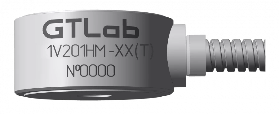 مقياس تسارع بخرج جهد لقياس الاهتزاز 1V201HM-30(T)