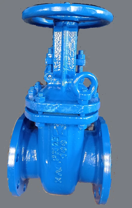 صمام بوابة فولاذي مع قضيب متحرك وعجلة يد، PN 2.5 MPa DN 100