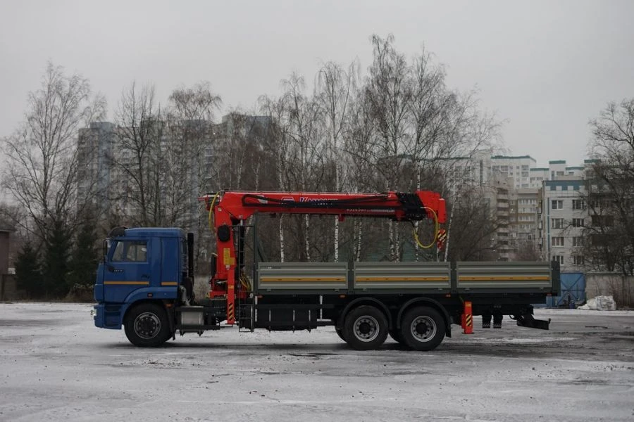 Hydraulic Crane Truck KAMAZ 65117 MKMA 64K14N-UH