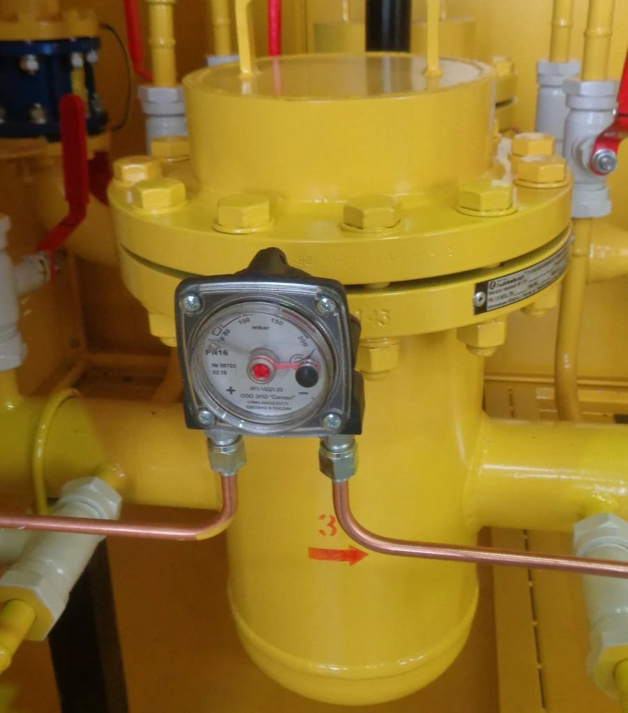 Gas Filter FG for Cleaning Non-Aggressive Gases under Pressure