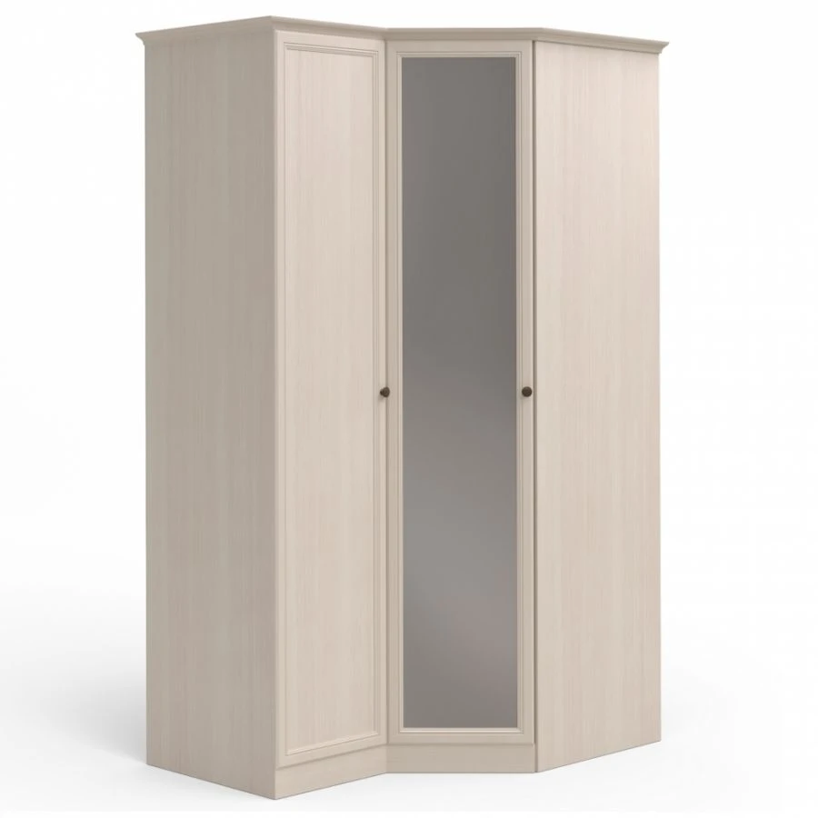 Corner Wardrobe with Mirror, Model FU5-01.T8L from Camilla Modular Furniture