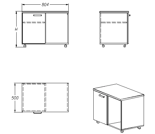 Document Storage Cabinet Series 342