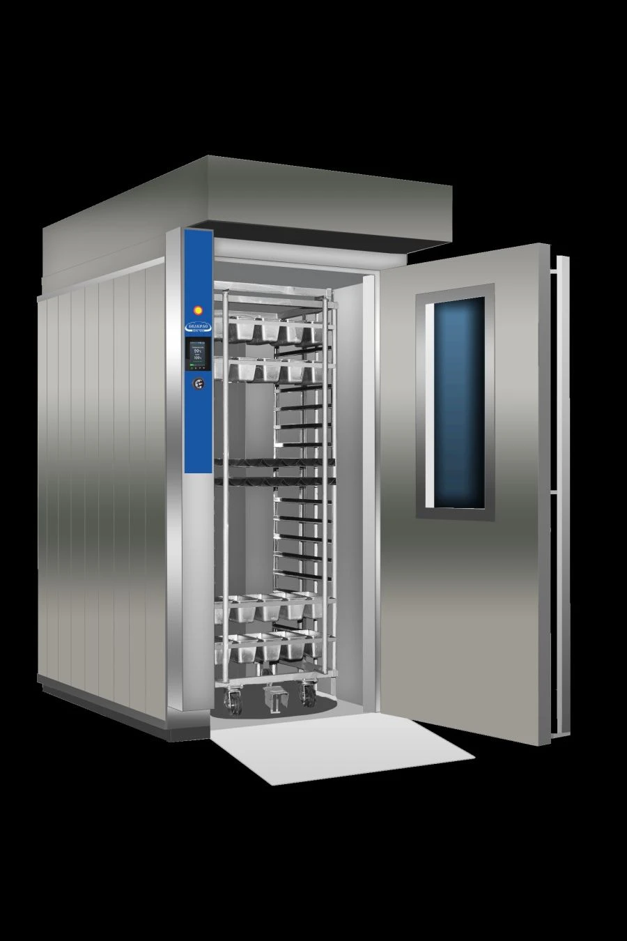 فرن غاز دوار حراري EMB 090/2 TRG-J للخبز