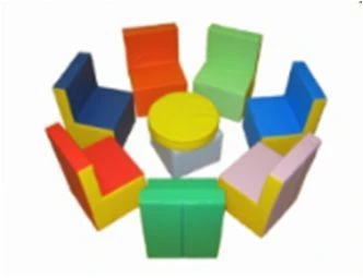 Colorful Soft Furniture Set "Semitsvetik" for Kids