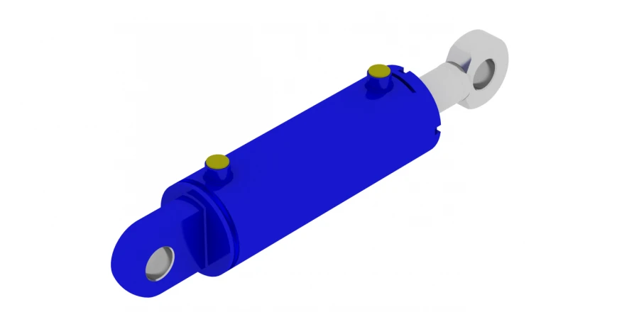 Hydraulic Cylinder 1231.00.00.00 (100x505-200mm), 16MPa