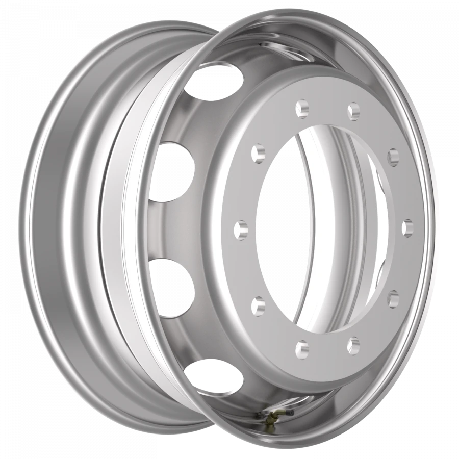عجلة شحن فولاذية بحافة غير قابلة للفك 22.5x8.25، رقم المنتج RZB15098OE