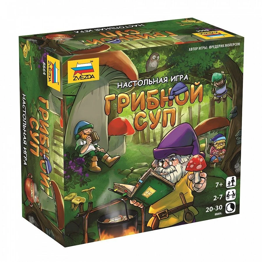 Mushroom Soup Board Game for Family Fun