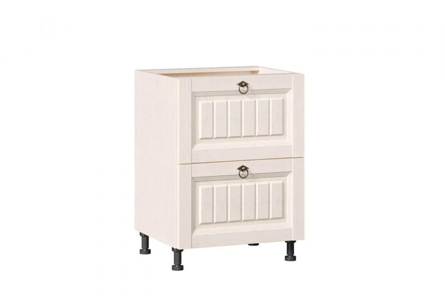 Ameli LD.251090.000 600mm Table with 2 Drawers (Provence Oak)