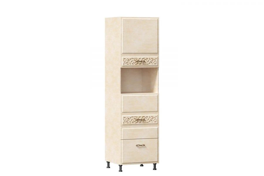 Rustic Kitchen Cabinet Type 4 LD.270240.000 with Bottle Holder 150 cm