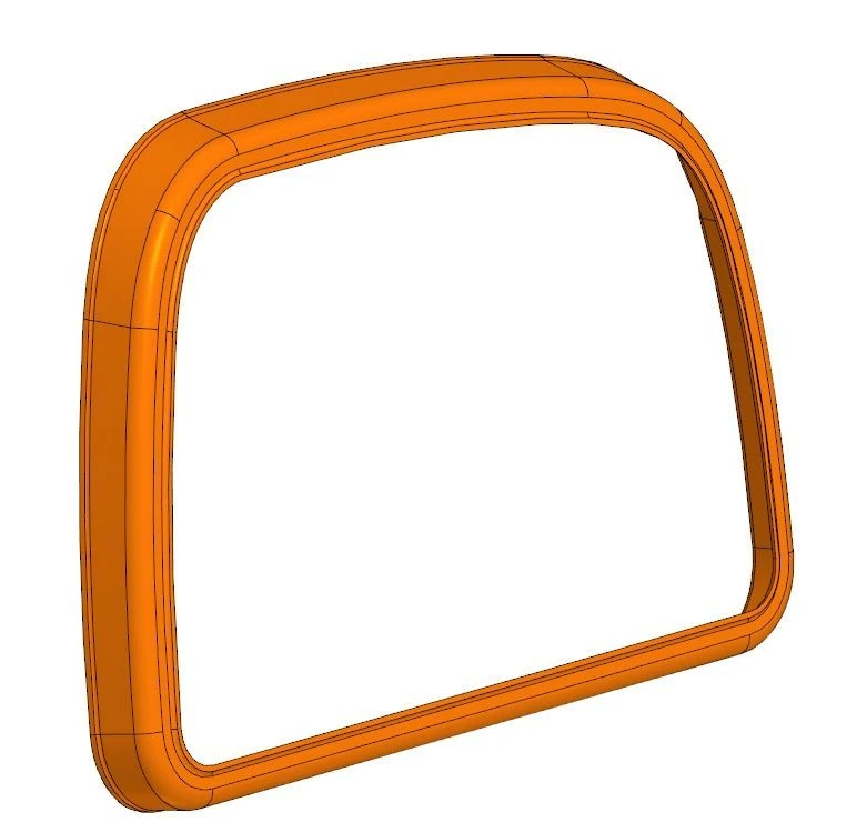 Rear Trim Cover for Vehicles 529230-5602165