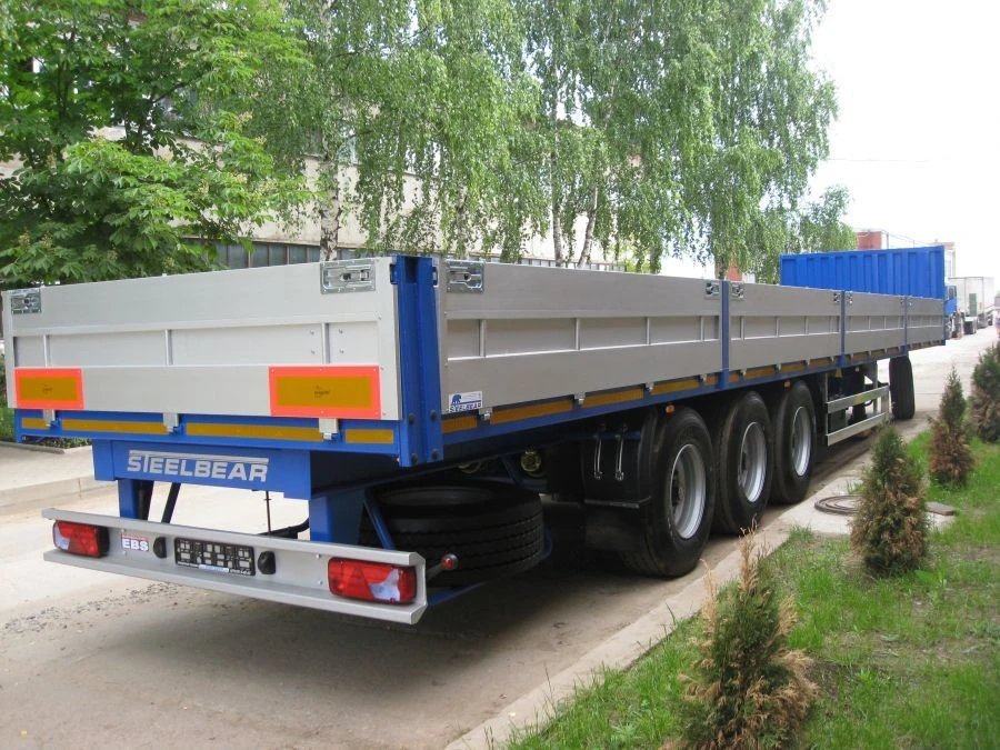 مقطورة ثلاثية المحاور طراز RV-24A مع محور BPW HSFALM 9010-15 V36