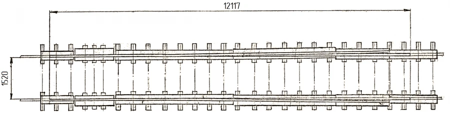 Railway Length Adjustment Device R65, PU-R65 Project 1262A.00.000-02