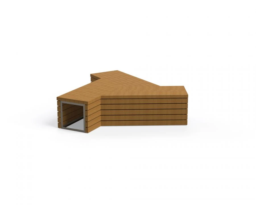 Outdoor Garden Bench ZIGRID - Durable and Stylish Seating