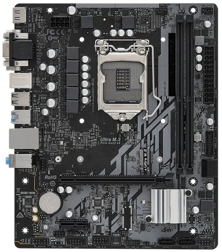 اللوحة الأم MicroATX PKED01M لمعالجات Intel Core