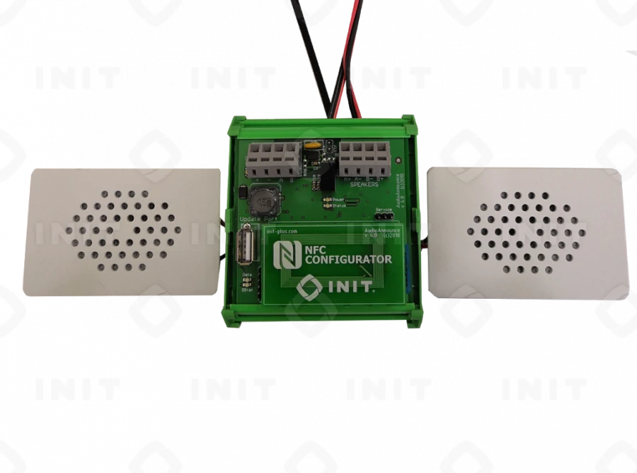Audio Announcement Device for Fuel Dispensing Equipment INIT Audio Announcement