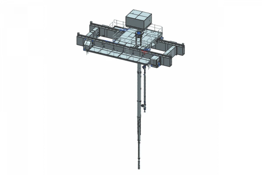 آلة تحميل MPS-V-412M بسرعات قابلة للتعديل