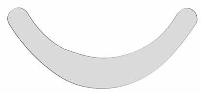 U-Shape Metal Matrices for Dental Restoration (Pack of 12) No. 1.1939