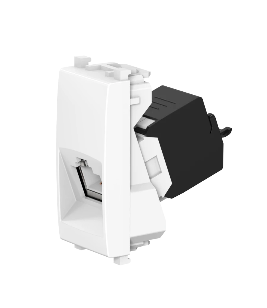 مقبس كاوديوس ألينغ إكسبيرينس RJ45 كاستاندا 1م، Cat.5e، أبيض، فن. 74221.0