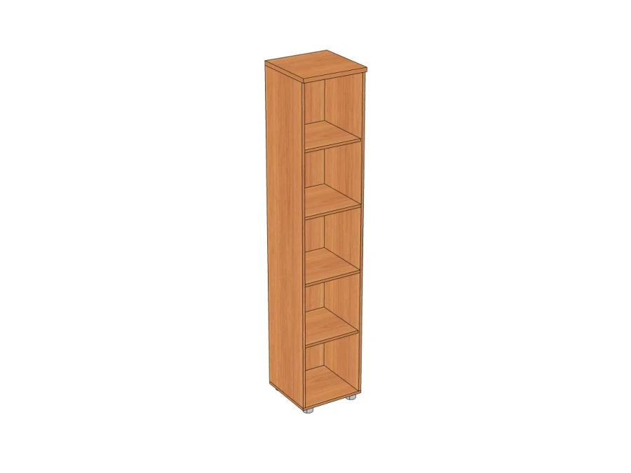 Open Document Cabinet, Tall and Narrow 400x405x2025 mm ApSB-4