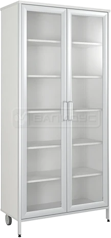 Medical Two-Door Cabinet with Aluminum Profile - SHM-5K