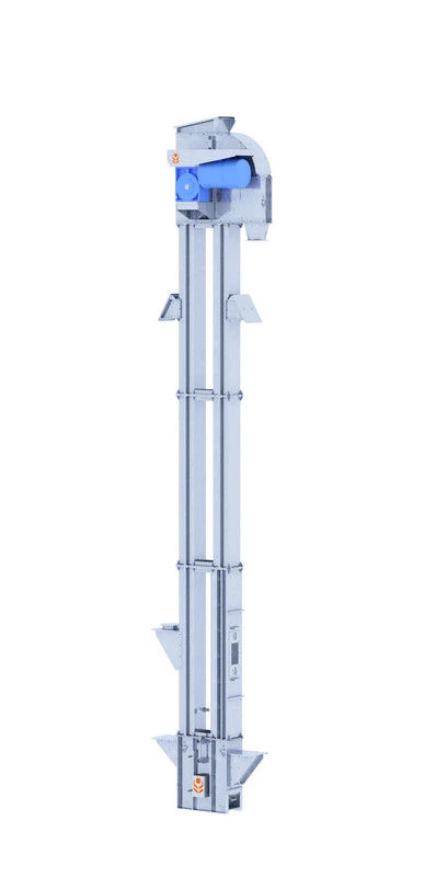 Vertical Grain Elevator NZ-40A4-17 (40 t/h) 17m with Left Drive Position