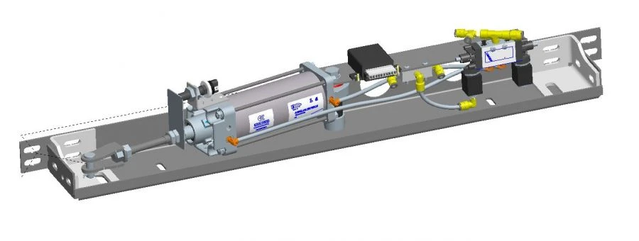 مشغل الأبواب الهوائية للمركبات 40N1R63/116T1B053