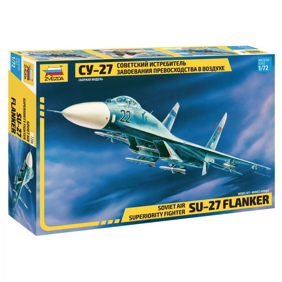 Su-27 Airplane Assembly Model for Creative Projects