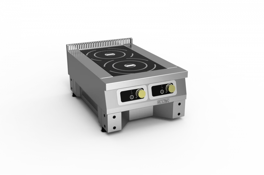 Induction Electric Cooktop PEI-2 (700) D Tabletop by Dominator