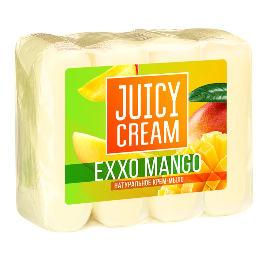 صابون تواليت صلب "Juicy Cream Exxo Mango