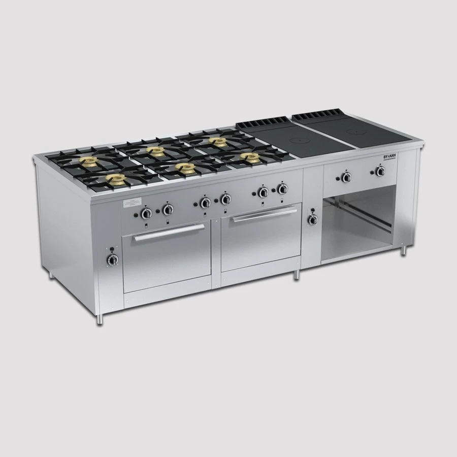 موقد غاز PRG-IIA-10-2 2DSh "ماكسي