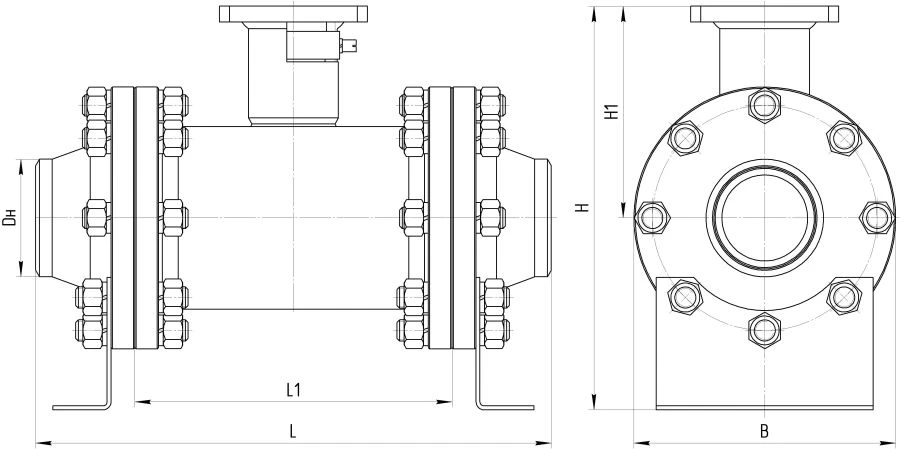 Steel Ball Valve for Piping ATЕК.491284.028