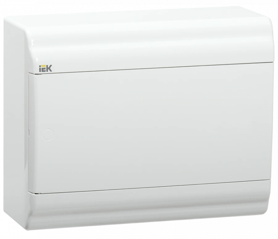 صندوق توزيع بلاستيكي PRIME IP41 مع باب أبيض MKP82-N-09-WD-41-20