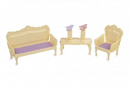 Elegant Doll Furniture "Little Princess" (Lemon Yellow)