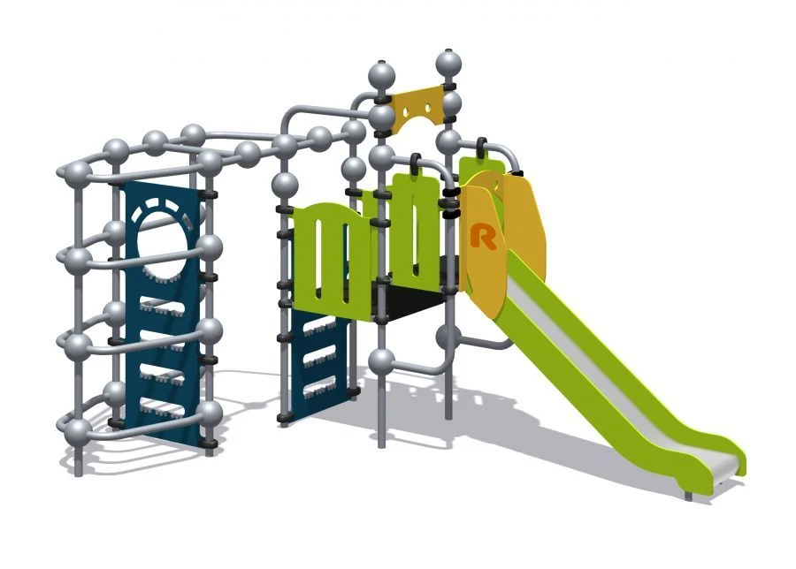 Children's Play Complex for Thematic Games and Physical Development - Romana 057.16.00