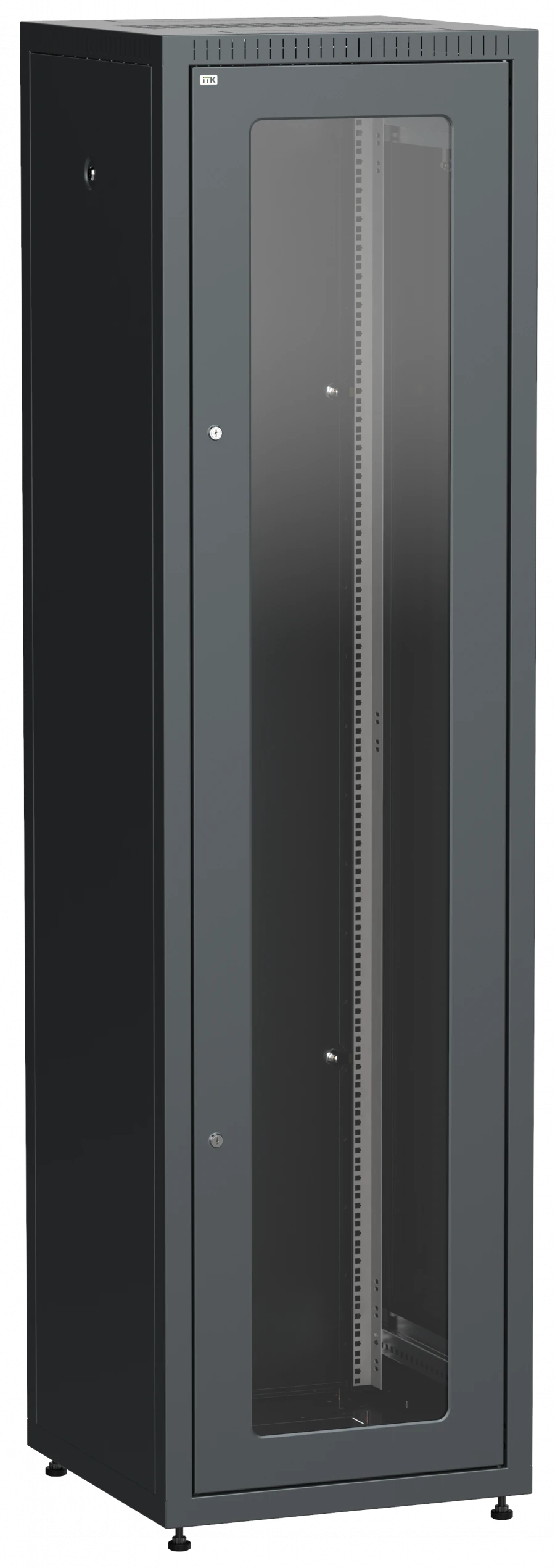 خزانة SERVER LINEA E 42U 600x600 مم موديل LE05-42U66-GM